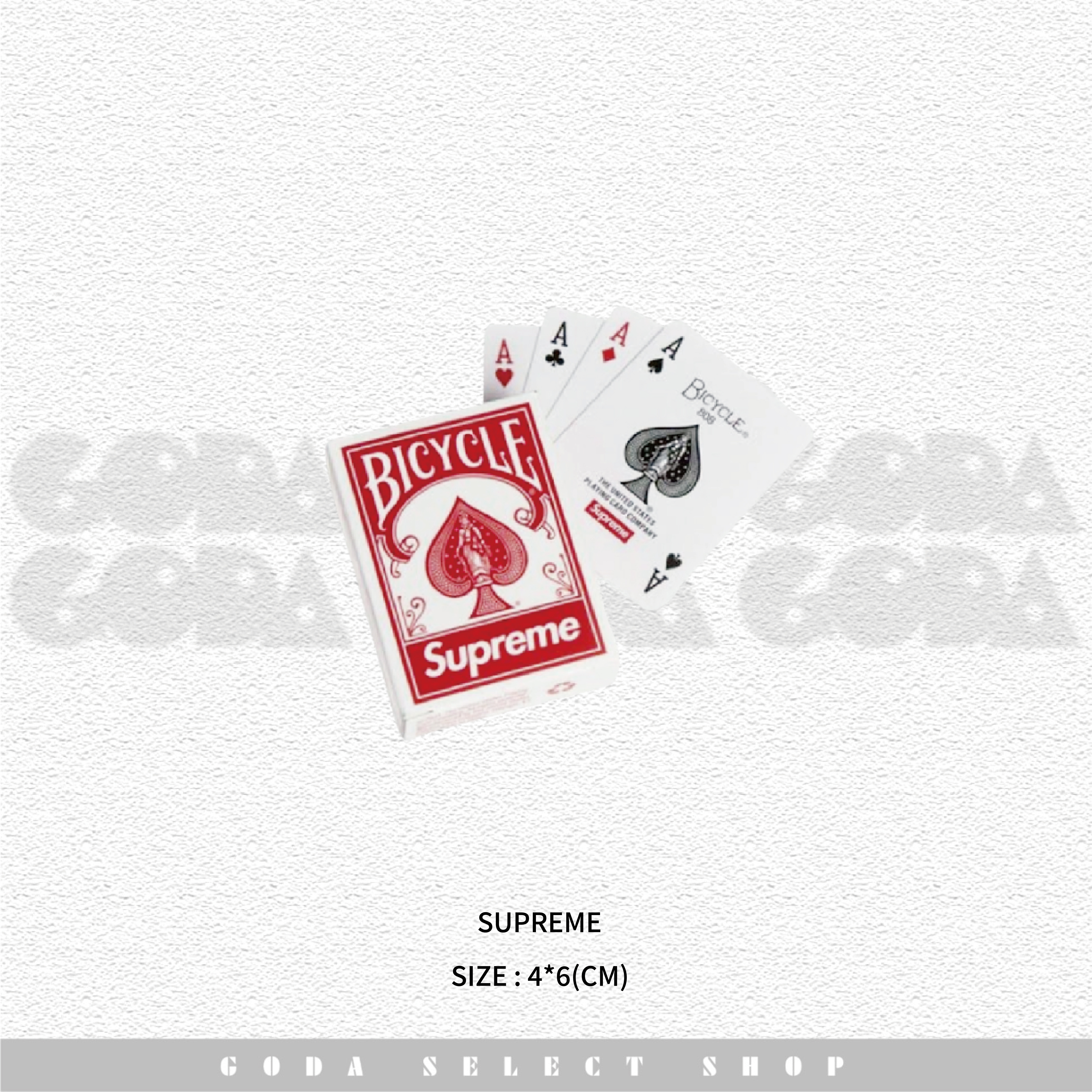 [現貨秒發]Supreme Bicycle® Mini Playing Cards 撲克牌 #GT