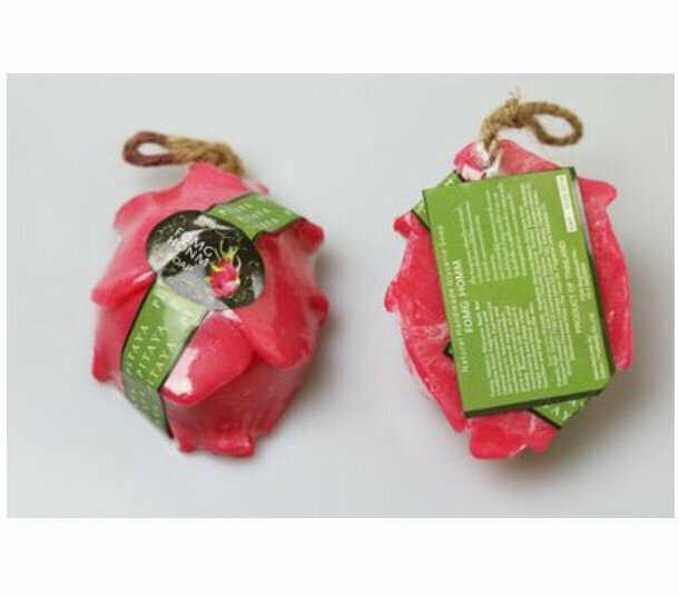 The most popular handmade soap for cleansing and skin care (Dragon Fruit Soap)