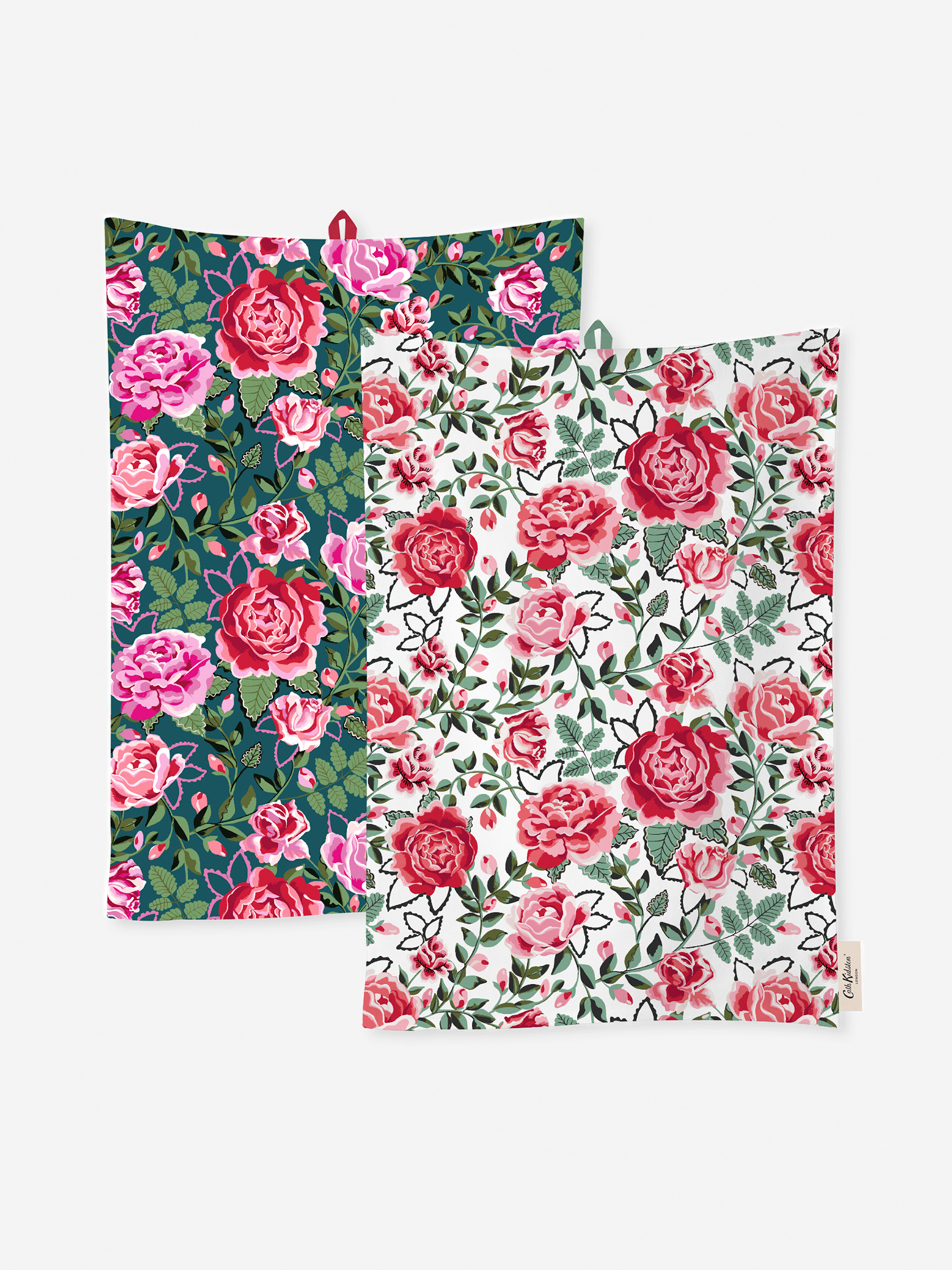 Dolly Rose 兩入組品牌茶巾