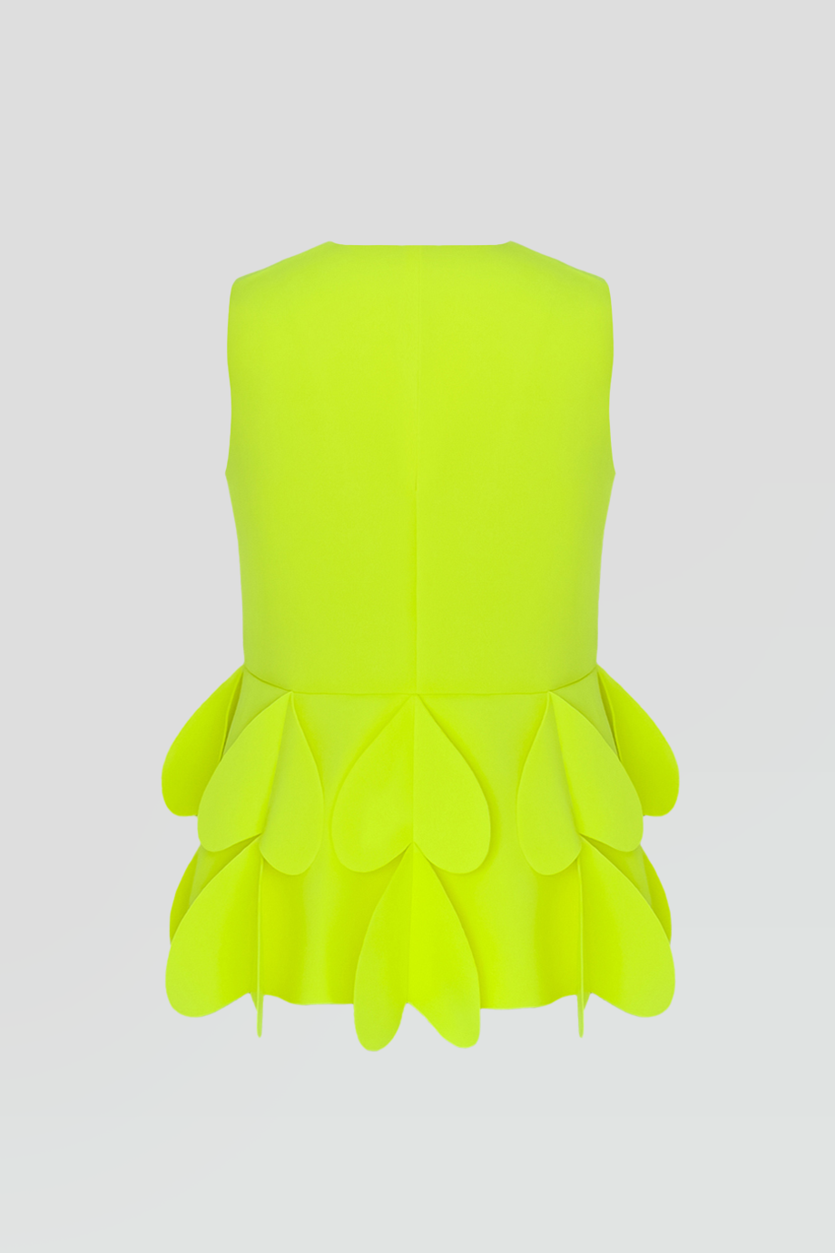 PEGGY HARTANTO｜GION 圓領無袖花瓣傘擺上衣