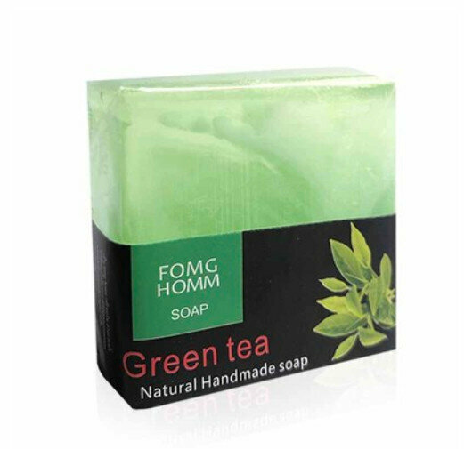 Popular handmade soap (green tea soap)