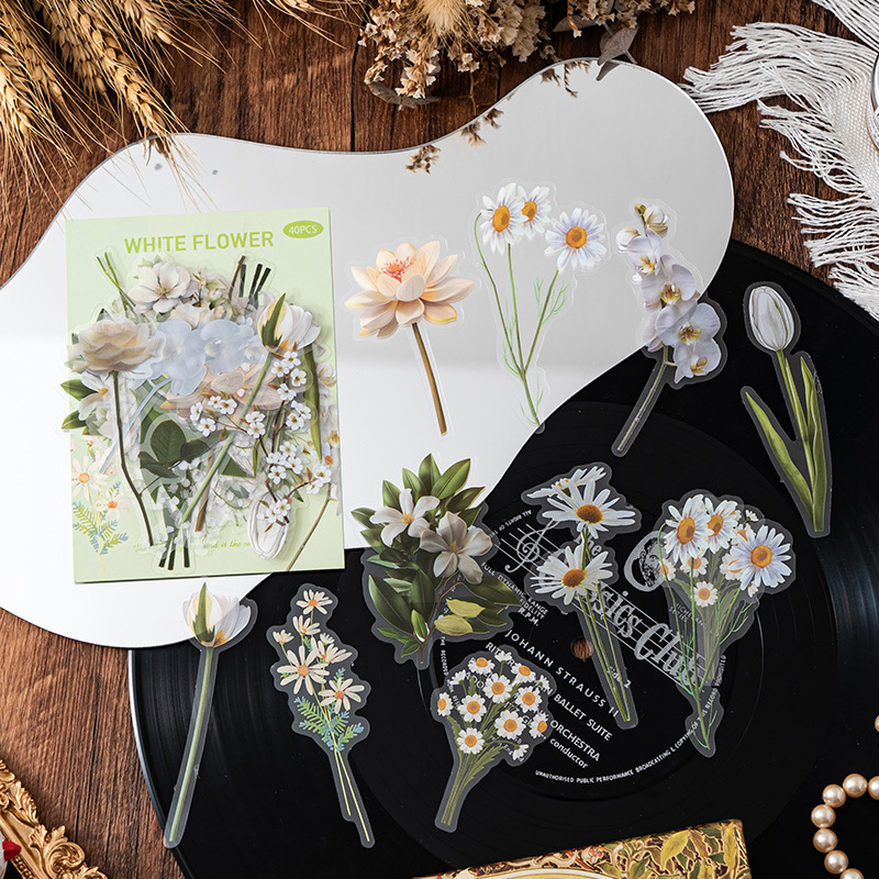 Elegant Floral Planner Sticker Pack