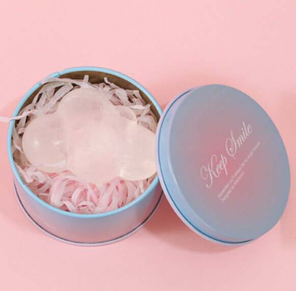 Popular Yunduo Handmade Soap (Tinplate Box) [Transparent Color/Milk Fragrance]