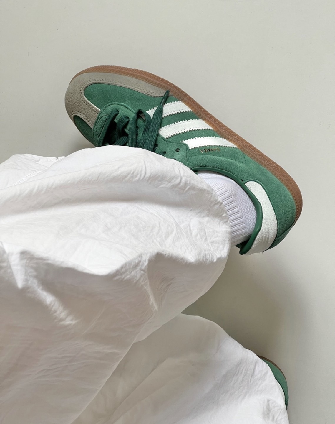 預購 Adidas Originals SAMBA Green Gum Grey Toe 麂皮 綠 灰腳趾