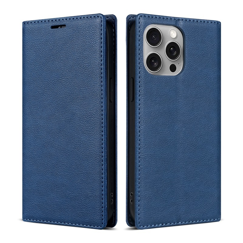 XPRO - Slim Wallet Flip - iPhone 16 Case 貼身防撞翻蓋皮革插卡支架手機保護殼