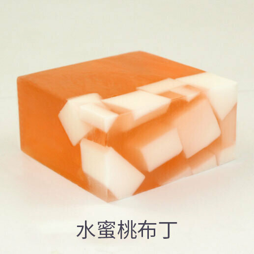 Popular handmade natural soap (peach pudding)