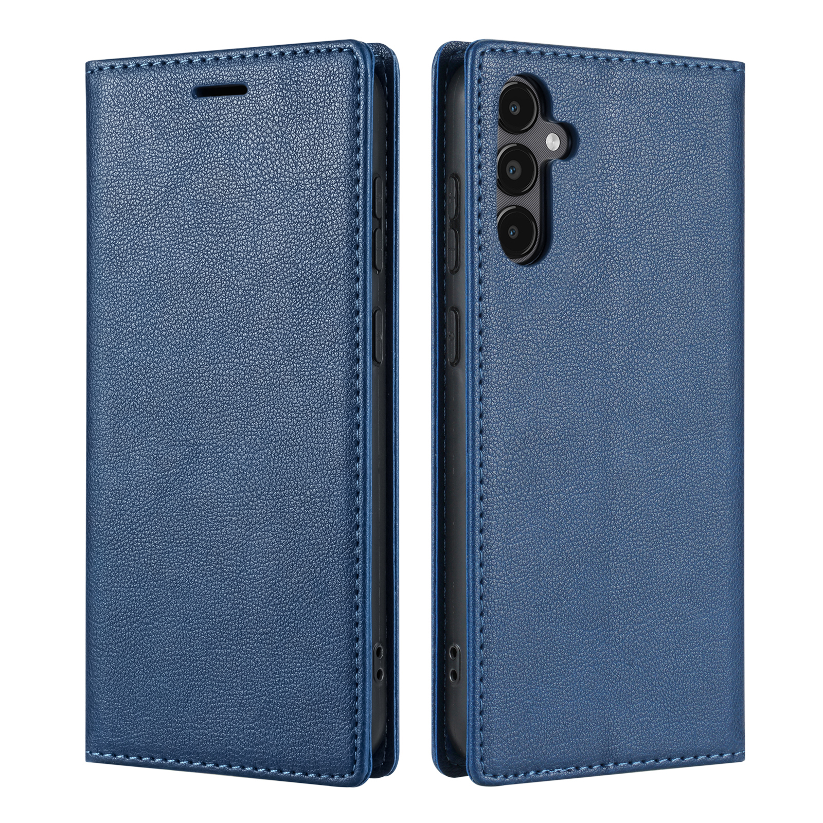 XPRO - Slim Wallet Flip - Samsung A55 A35 Case 貼身防撞翻蓋皮革插卡支架手機保護殼