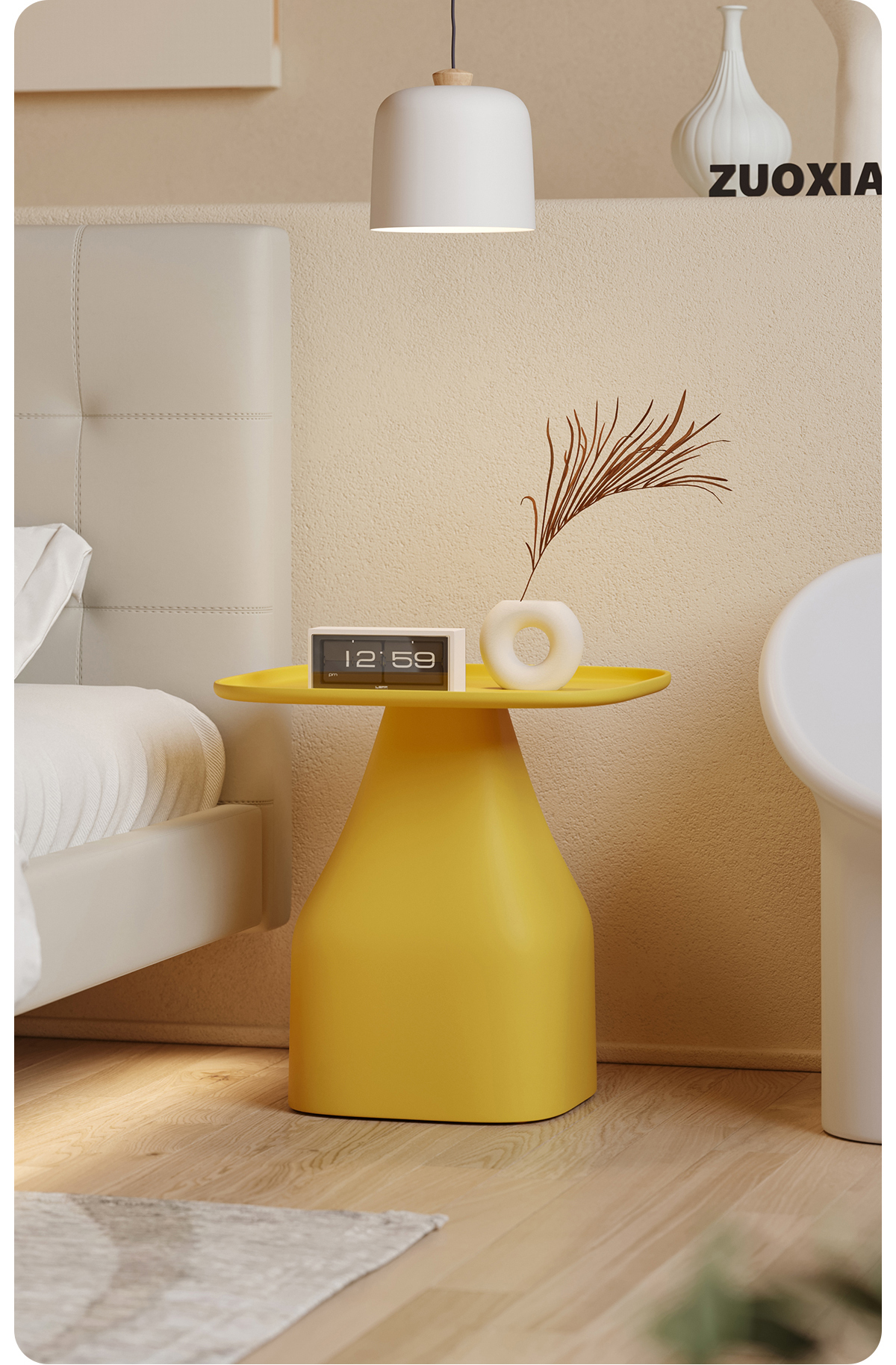 左下 北歐ins床頭櫃