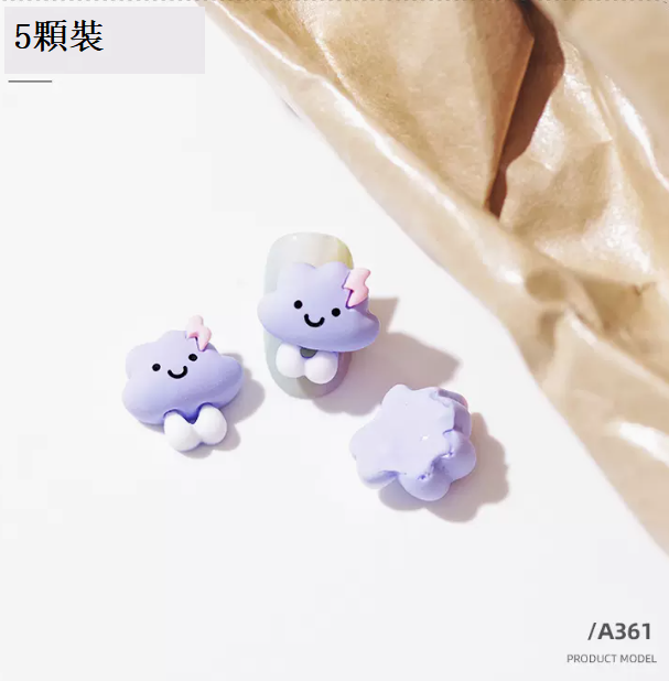Hot selling manicure cartoon accessories stickers (A361#)