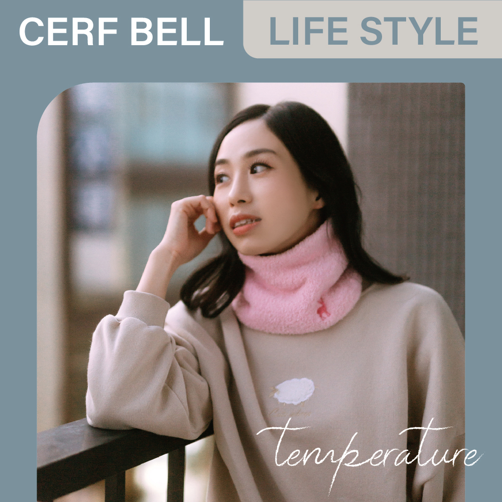 【肌暖】台灣製 經典保暖系列 麋鹿刺繡圍脖丨B9145