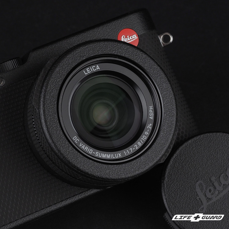 LIFE+GUARD 相機貼膜安裝特寫，適用 Leica D-Lux 8