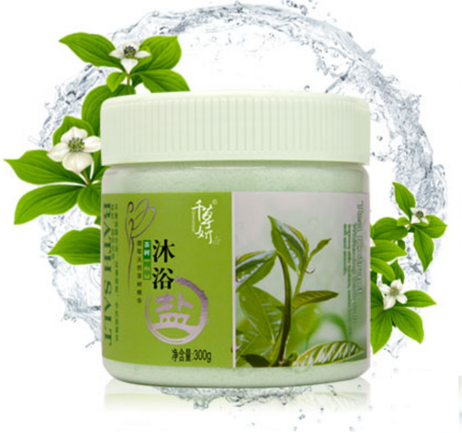 爆款茶樹精油沐浴鹽（茶味 300g）