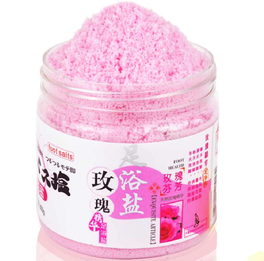 爆款玫瑰浴足鹽（玫瑰味 300g）