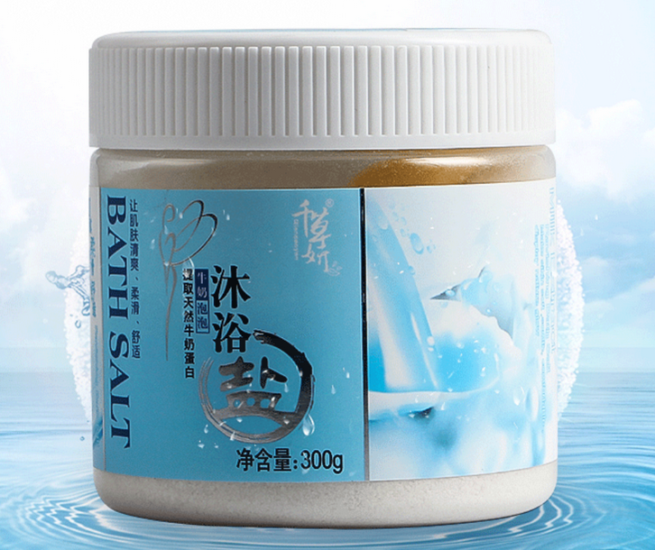 爆款牛奶泡泡沐浴鹽（牛奶味 300g）