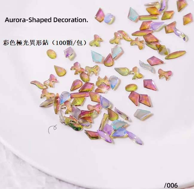 Hot Selling Nail Art Accessories Elf Aurora Diamond Mixed No. 006