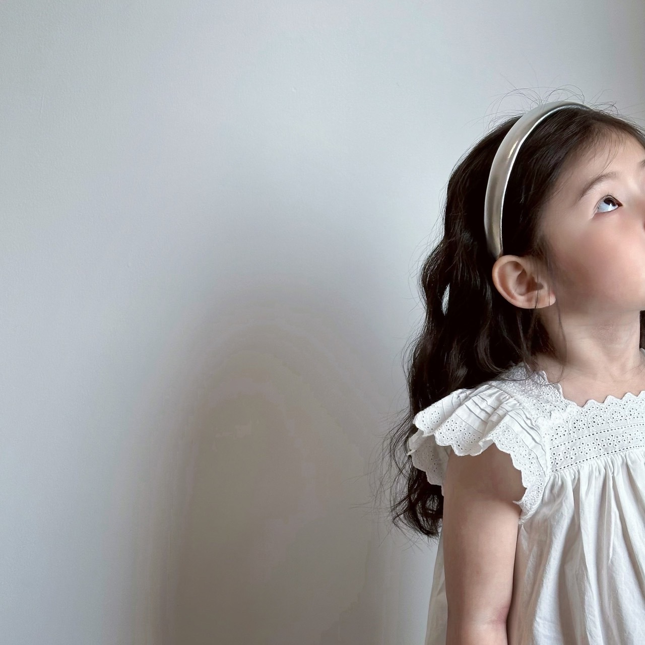 韓系銀色面髮箍