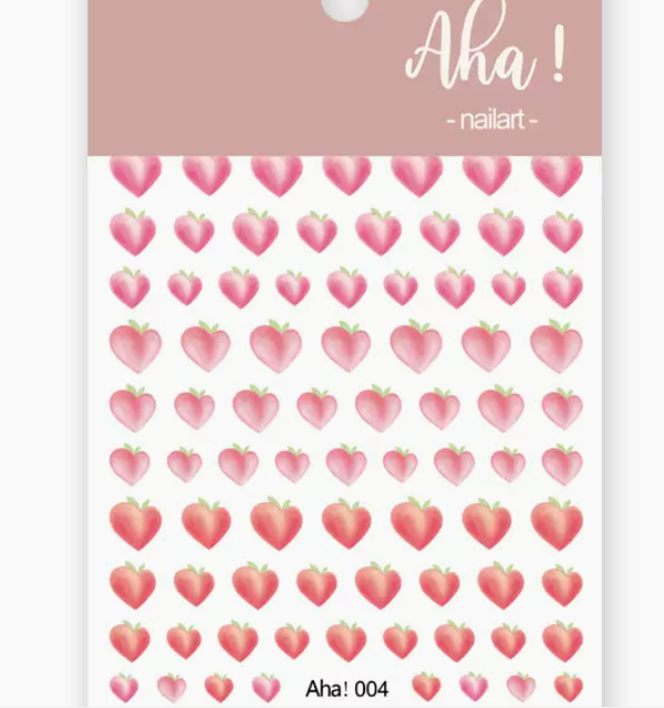 Hot Selling Nail Art Cartoon Flower Stickers (004#)