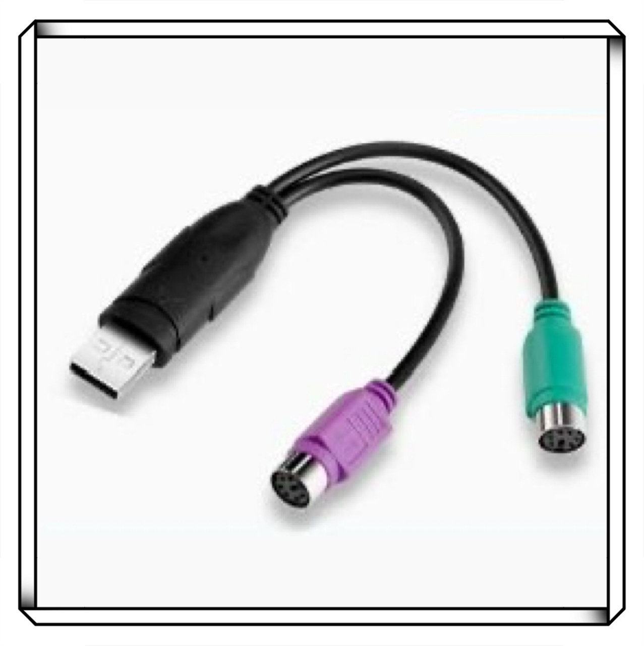 PS/2 轉 USB 轉接頭