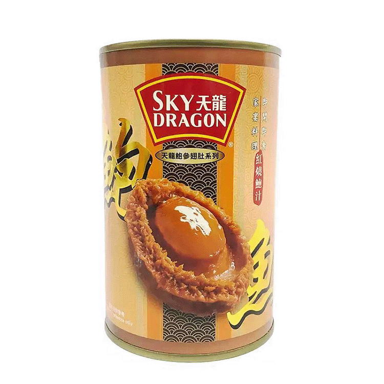 天龍紅燒鮑魚6頭 (天龍鮑參翅肚系列)