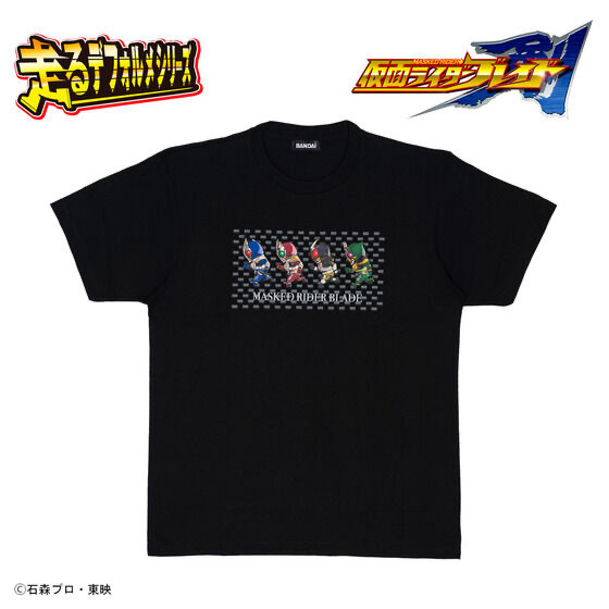 216605 Pbandai 預訂 2024/11月 仮面ライダー剣（ブレイド）　走るデフォルメシリーズ　Tシャツ