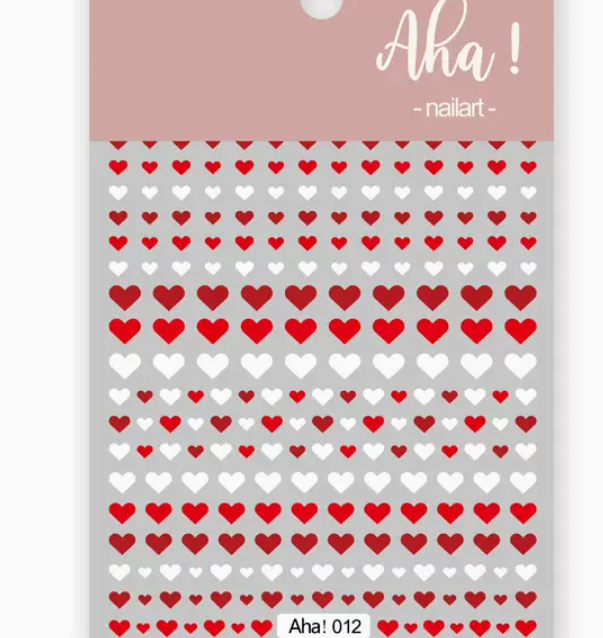Hot selling manicure cartoon flower stickers (012#)