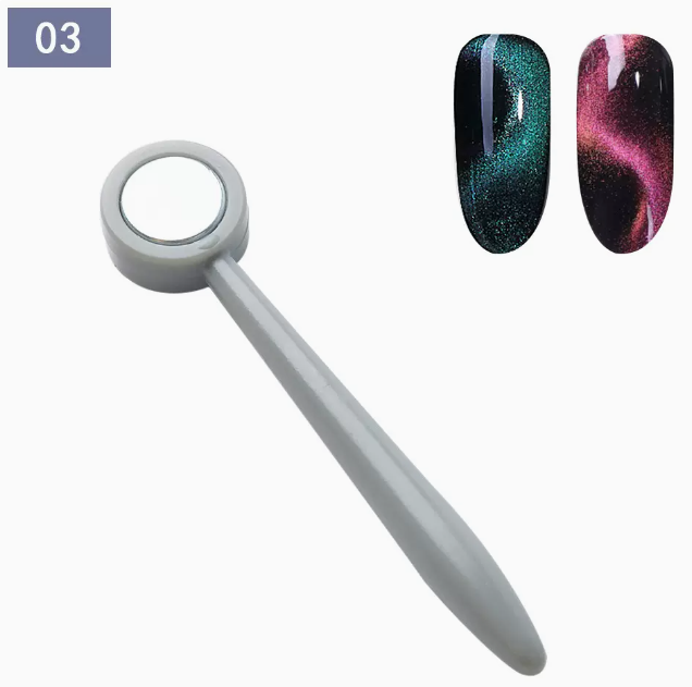 Hot Selling Manicure Tool Cat's Eye Magnet 03 Round Magnet (For Ordinary Cat's Eye)