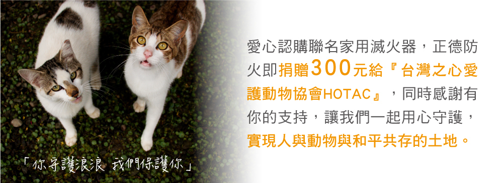 家用滅火器,台灣之心