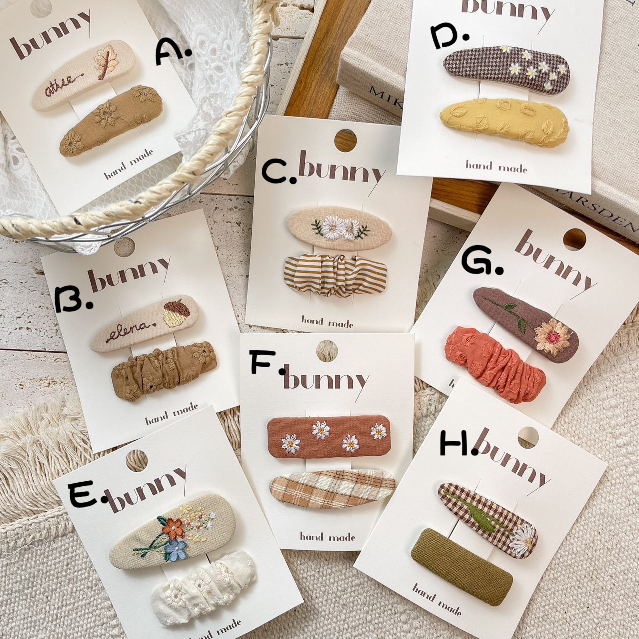 鄉村復古系髮夾