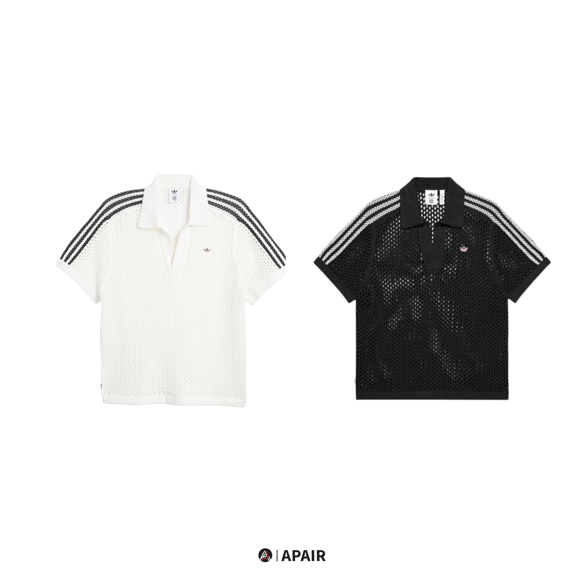 【APAIR】預購 ADIDAS ORIGINALS x CLOT BY EDISON CHEN 短袖POLO衫 黑/白/藍 JE9593 JE9594 JE9592