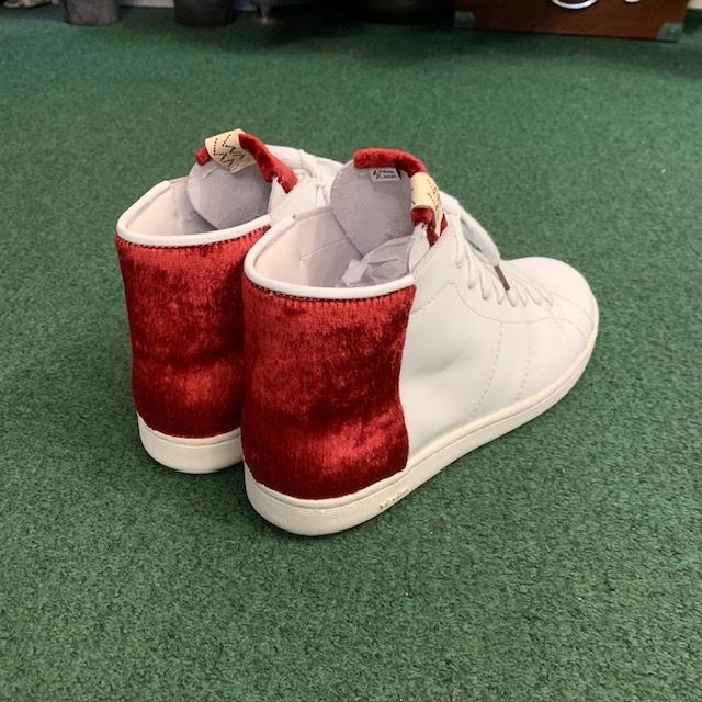 ON SALE 50% OFF : VISVIM FOLEY HI-FOLK - RED SIZE 8 IN STOCK NOW (現貨發售中)