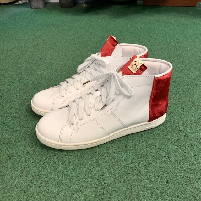 ON SALE 50% OFF : VISVIM FOLEY HI-FOLK - RED SIZE 8 IN STOCK NOW (現貨發售中)
