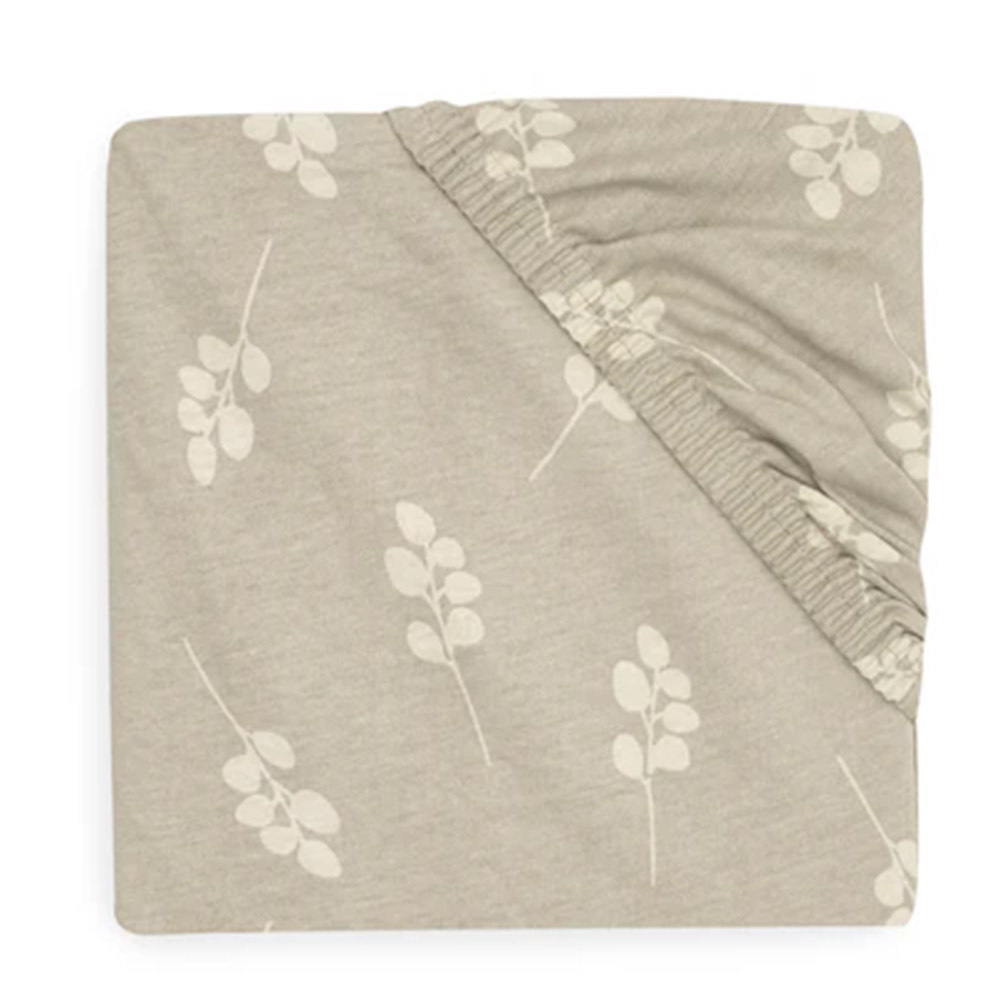 荷蘭Jollein 床包-Twig Olive Green