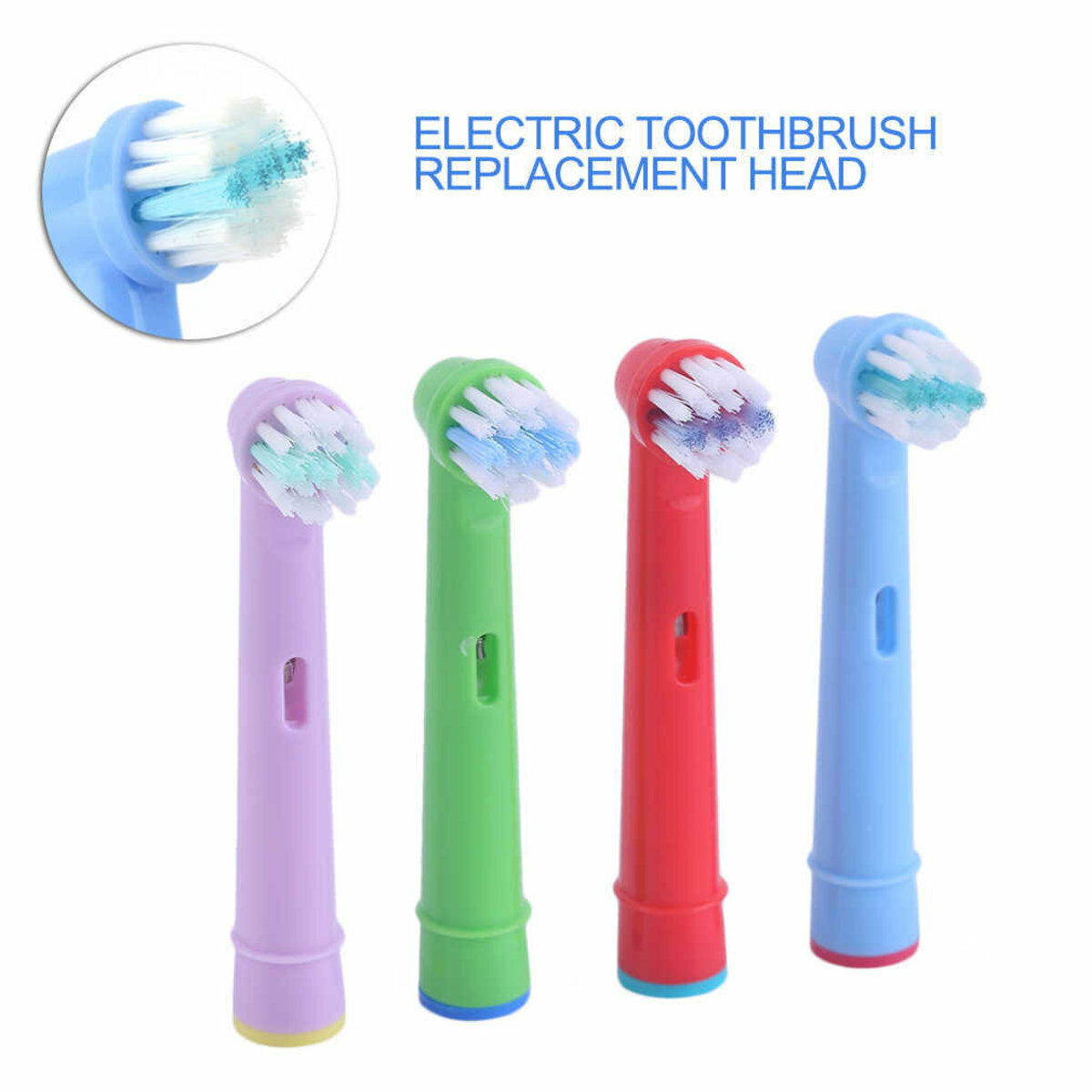 Popular item [pack of 8] EB-10A replacement toothbrush head (non-original) brushed DuPont brush electric toothbrush replacement head suitable for Oral B electric toothbrush