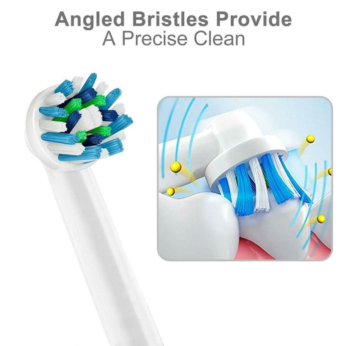 Popular model [pack of 4] EB50 electric toothbrush replacement toothbrush head (non-original) Oral B Braun replacement / Philips electric toothbrush replacement brush head