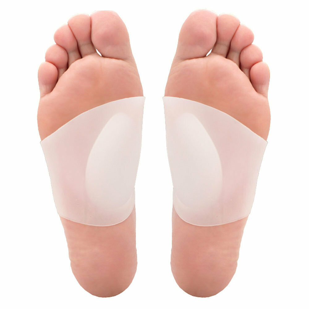 Popular arch support insoles, silicone flat foot insoles, pigeon-toed correction, flat foot correction insoles, massaging arch pads, shock-absorbing insoles, wear-resistant insoles, arch insoles, foot protection pads, sole pads, a pair