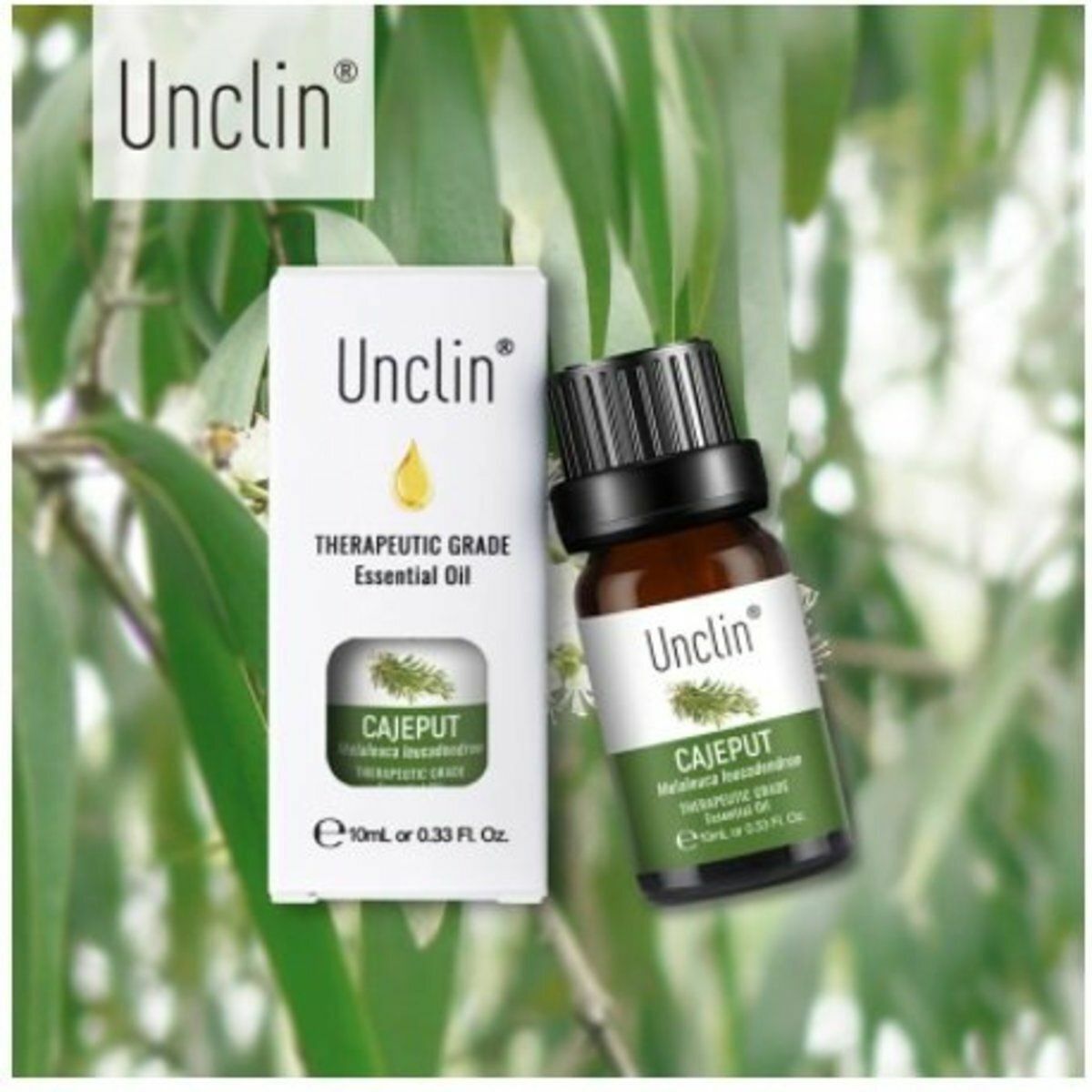 爆款Unclin 100%純天然原料 無添加 白千層精油 足浴 spa 薰香 沐浴 按摩 香薰植物香薰油