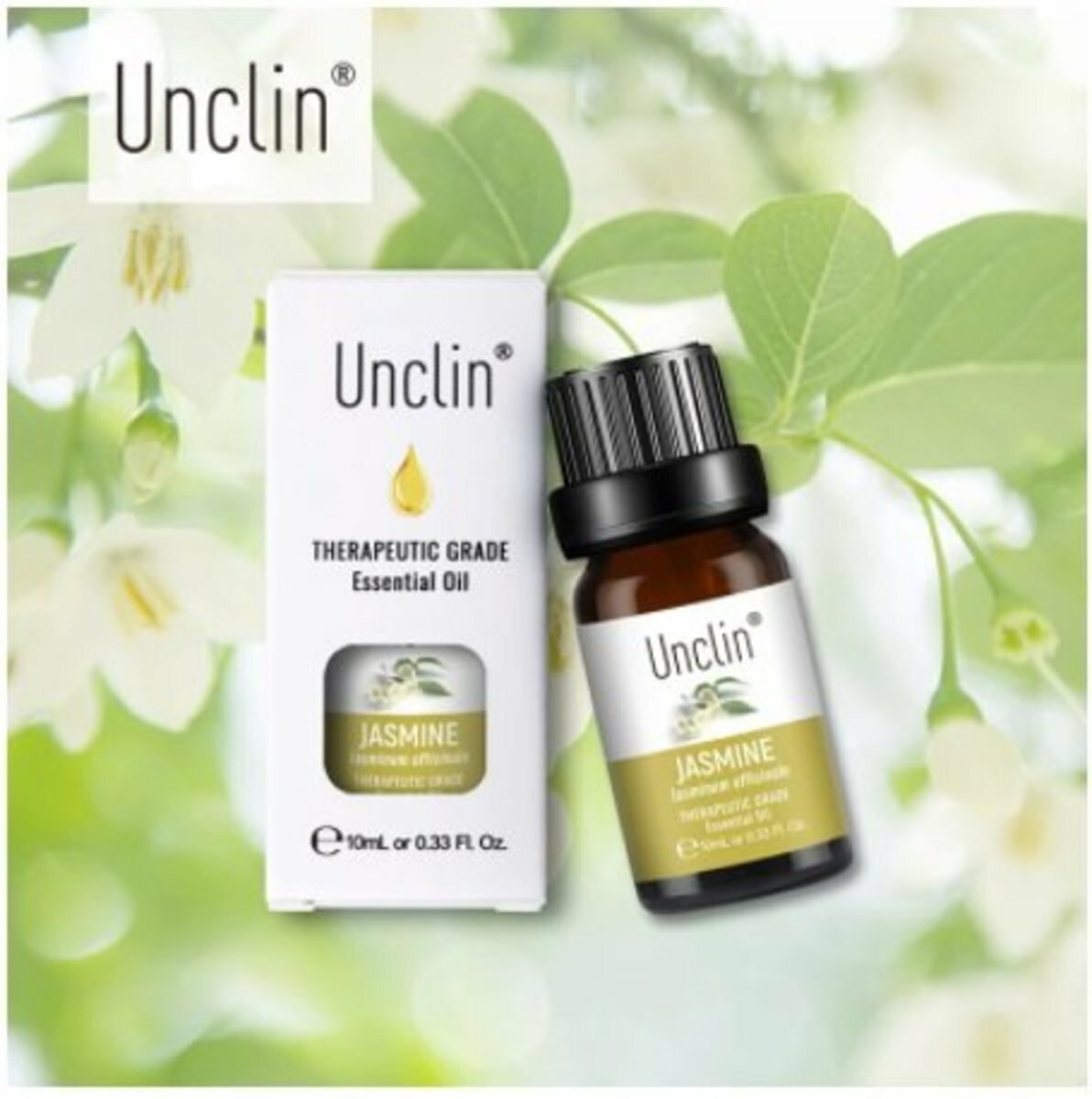 爆款Unclin 100%純天然原料 無添加 茉莉精油 足浴 spa 薰香 沐浴 按摩 香薰植物香薰油
