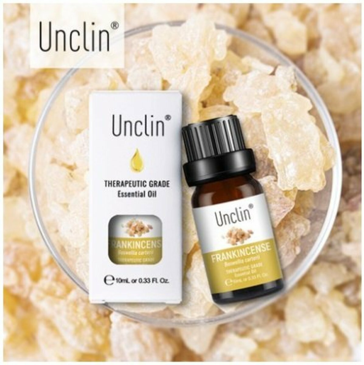 爆款Unclin 100%純天然原料 無添加 乳香精油 足浴 spa 薰香 沐浴 按摩 香薰植物香薰油