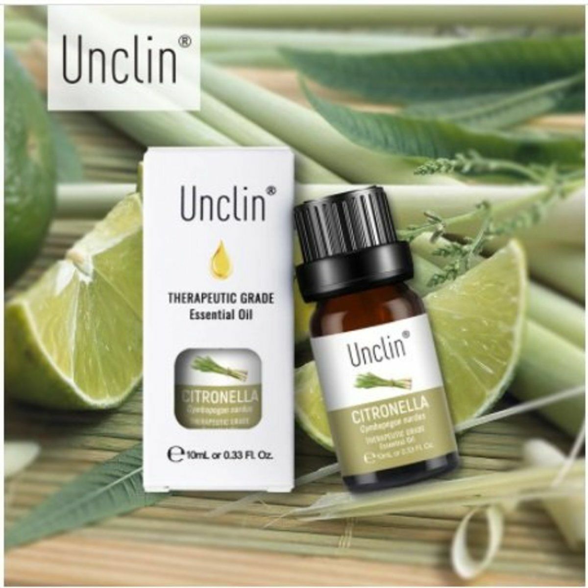 爆款Unclin 100%純天然原料 無添加 香矛精油 足浴 spa 薰香 沐浴 按摩 香薰植物香薰油