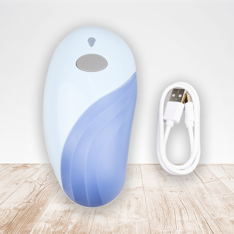 電動罐頭刀 自動開罐器 USB充電 便攜一鍵式開罐器 適合所有形狀罐頭 職業治療師推介 老年人關節炎手弱者媽媽手的開罐神器(充電版) - 藍色