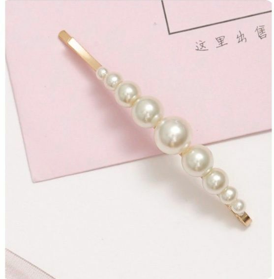 New Korean style lady pearl hairpin headdress (AB-27-1)