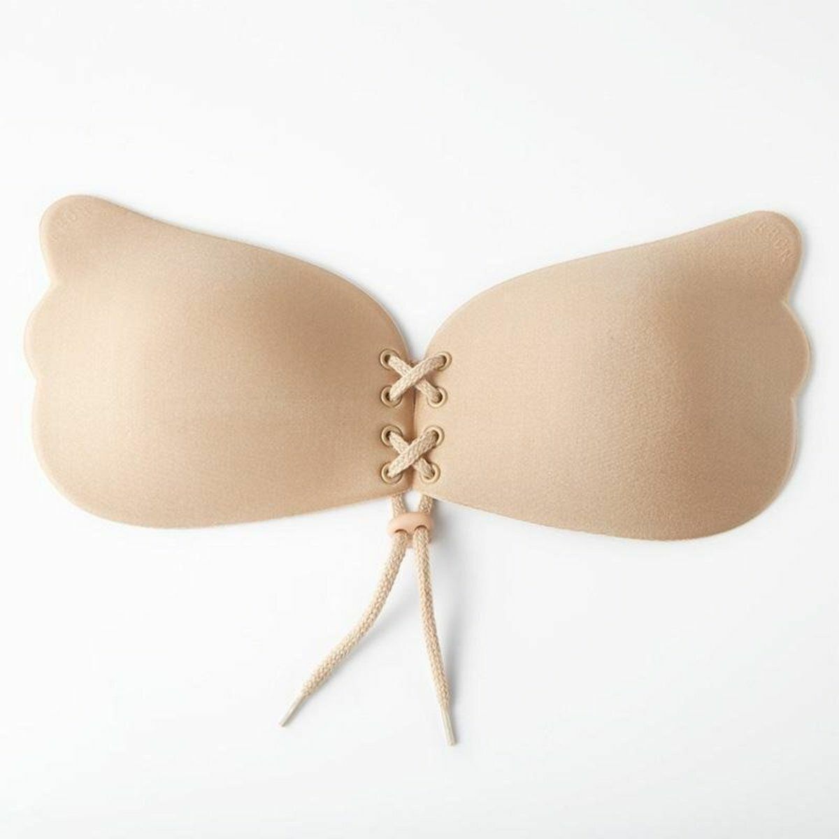 新款砵仔糕 前扣索繩 Nu Bra 無肩帶 Bra push up 效果
