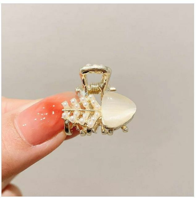 Hot selling metal half-tied small shark clip hairpin hair accessory (fish bone)