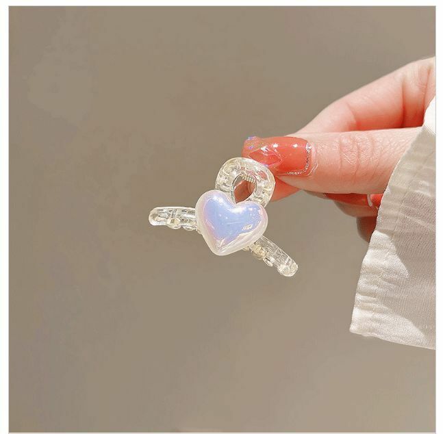 Hot Selling Mini Mermaid Shark Clip Hair Accessory Hair Clip (Heart Shape)