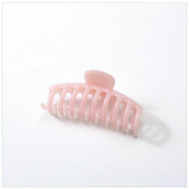 Hot selling Korean keel simple shark hairpin grabber hair accessory (pink)