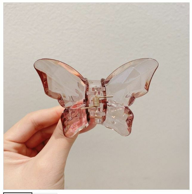Hot Selling Crystal Three-dimensional Butterfly Hair Clip Hair Accessories (Bingka Fairy Butterfly)
