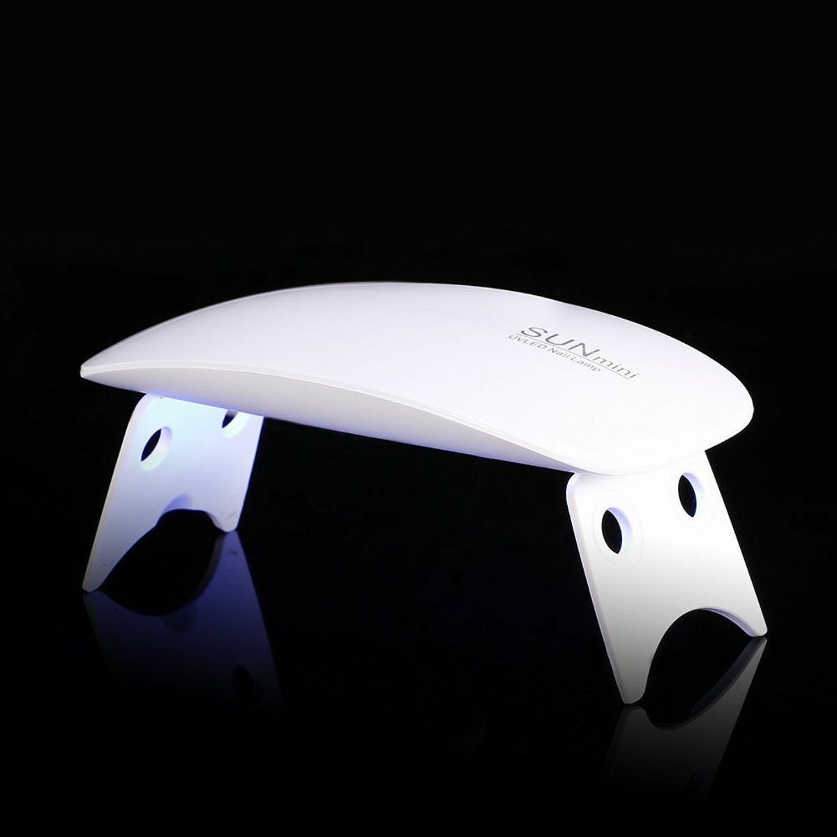 Hot selling balanced imported original genuine SUN mini second generation (white) nail lamp nail UV & LED dryer foldable nail lamp Gel nail phototherapy two colors shipped randomly