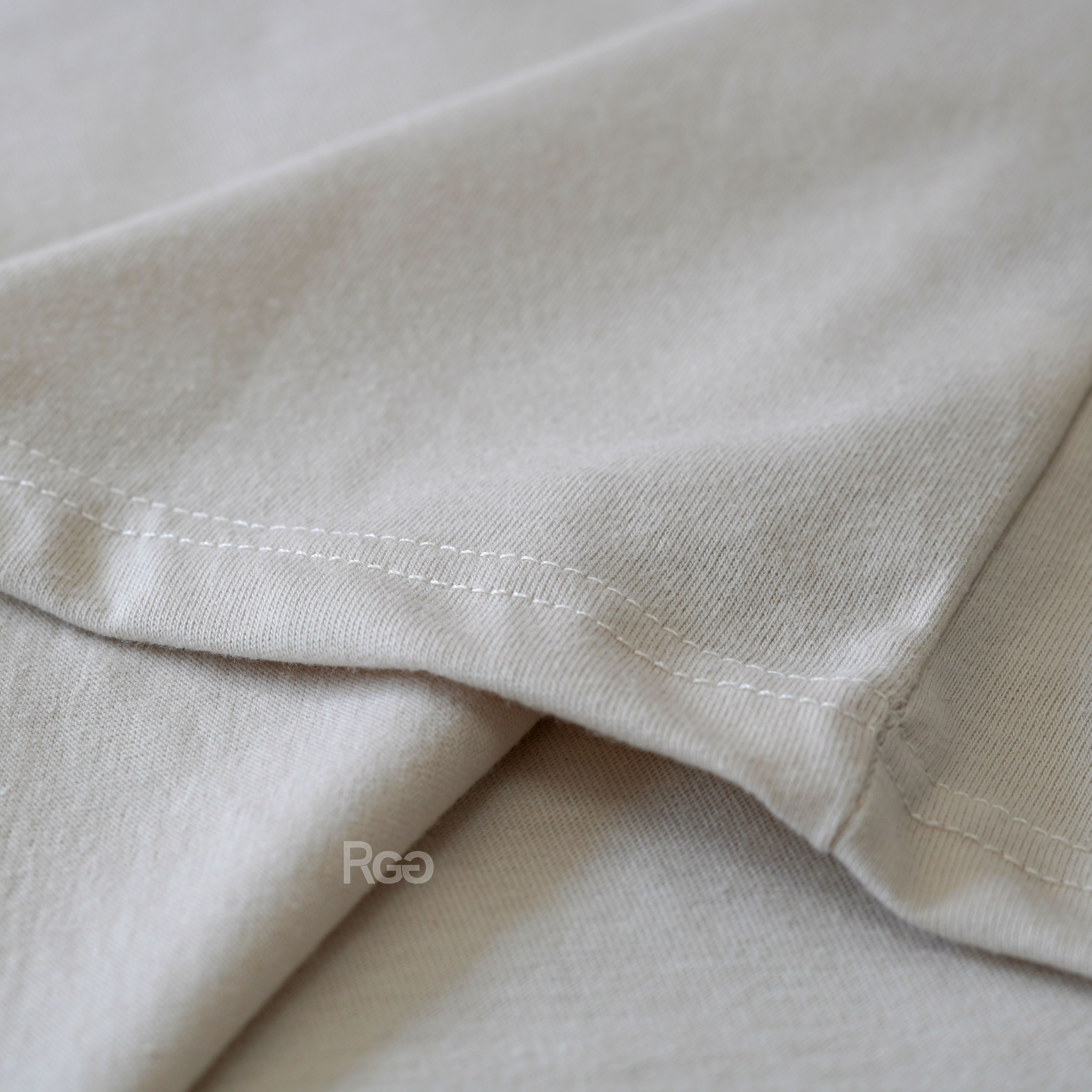 #24123 夏日海灘風格印花短T材質特寫照