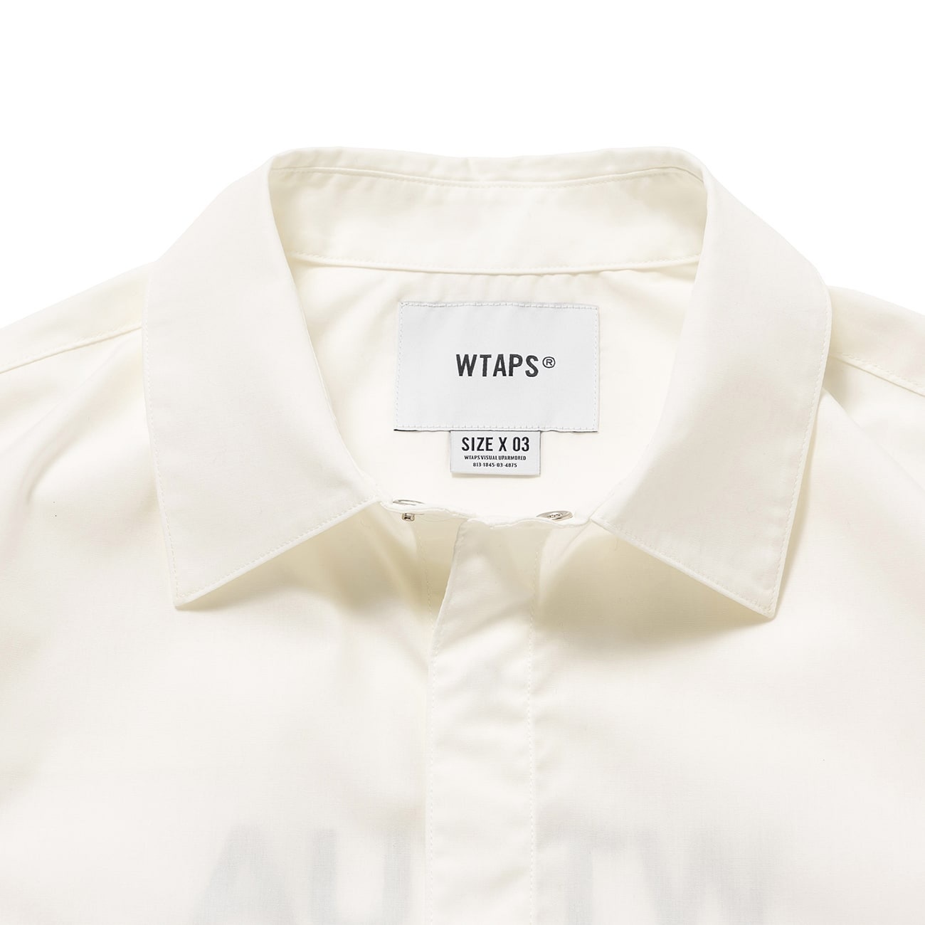 Wtaps 242CWDT-SHM02 REPO /LS / CTPL. BROADCLOTH