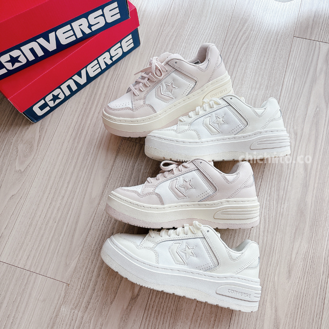 ┊converse 厚底小星星